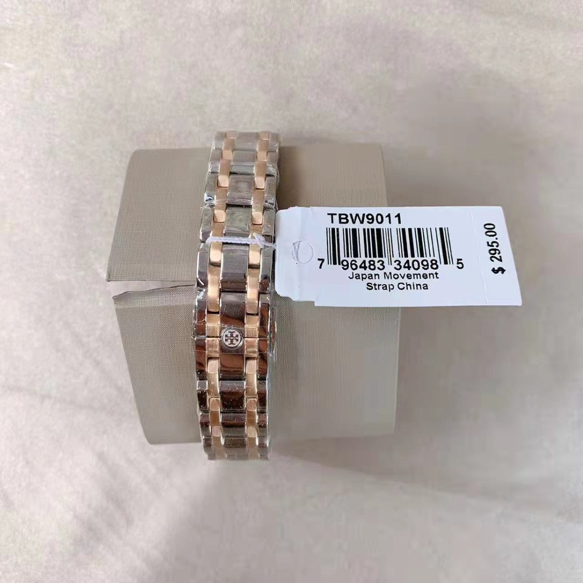 TORY BURCH TBW9011 2 TONE ROSE GOLD+SILVER,BRACELET SMALL DIAL WATCH TORY BURCH TBW9011 2 TONE ROSE GOLD+SILVER,BRACELET SMALL DIAL WATCH